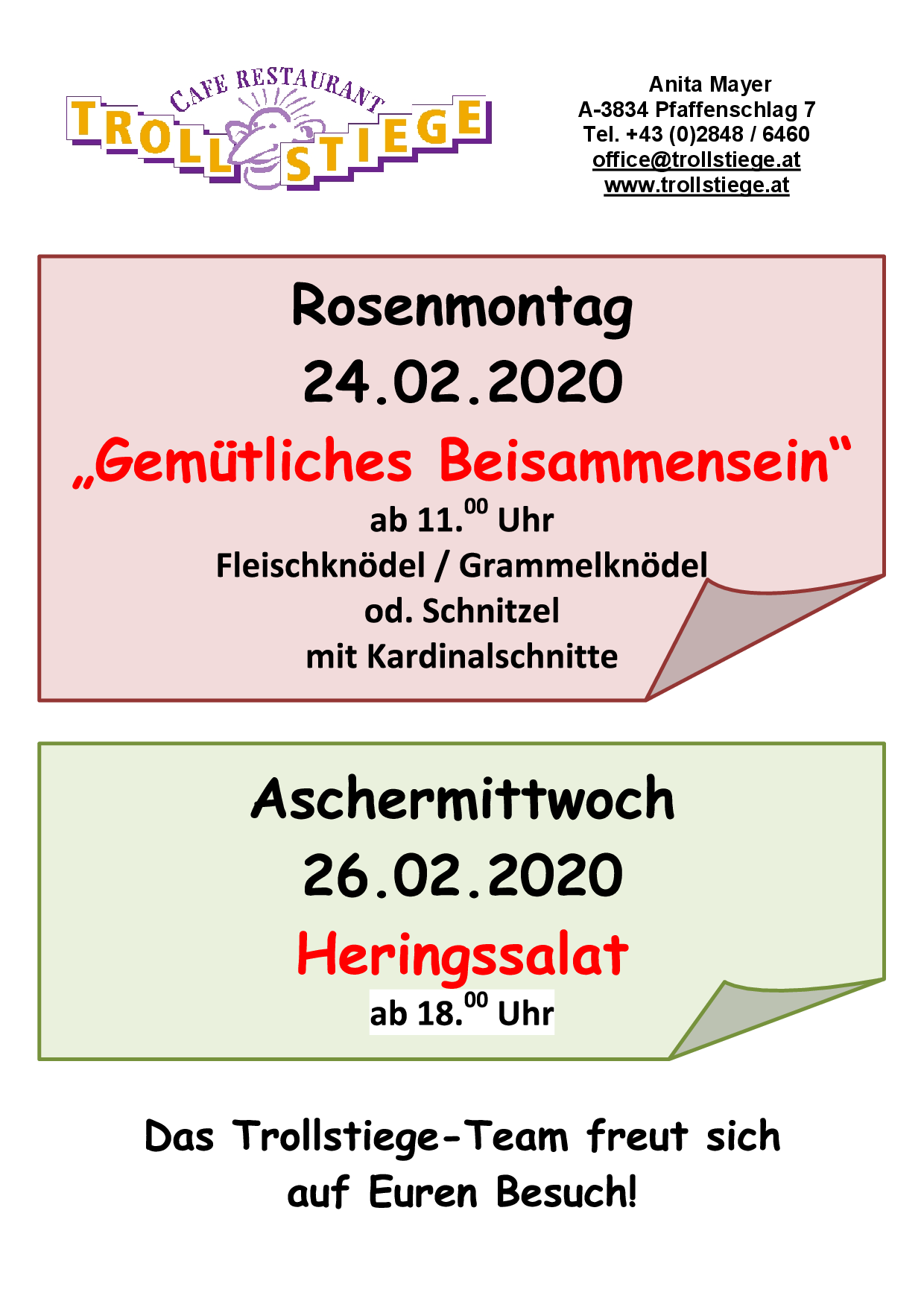 Rosenmontag 2020